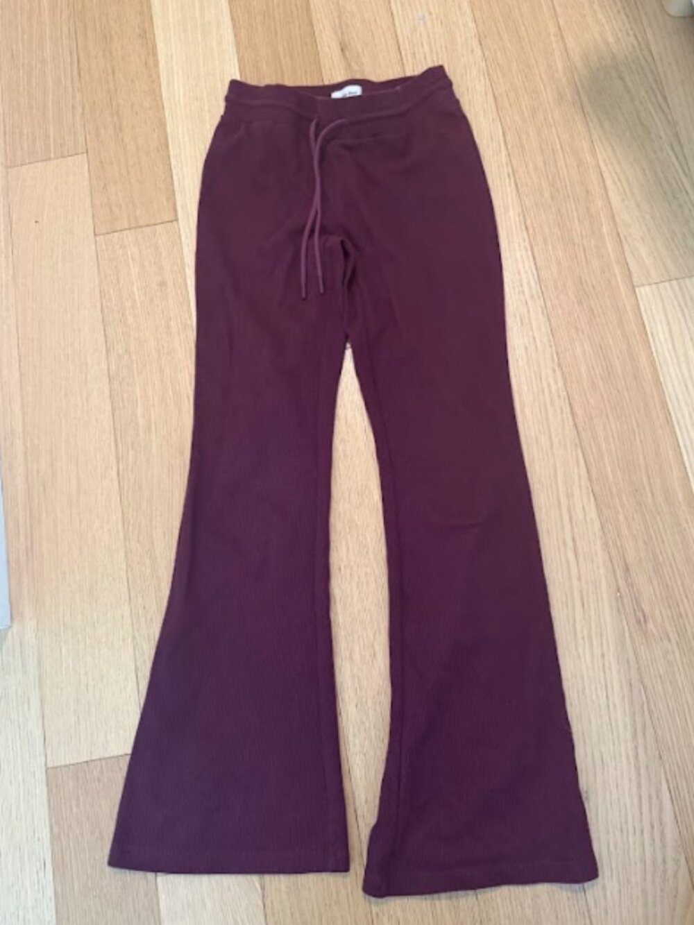 Sunday Best burgundy sweatpants 2XS